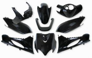 Beplatingset Yamaha Jog Zwart Metallic