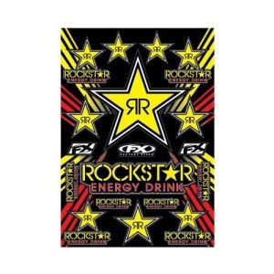 Stickerset sponsor kit FX Rockstar