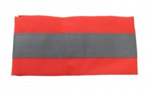 Reflecterende armband oranje Kids