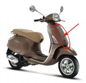 Voorscherm Midden Vespa Primavera Bruin