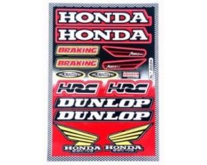 Stickerset sponsor kit Honda/Dunlop