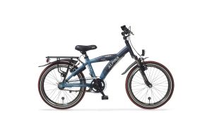 blauwe jongensfiets 20 inch