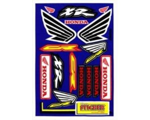 Stickerset sponsor kit Honda Wings