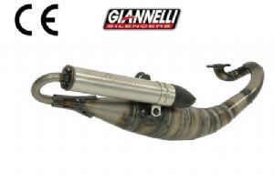 Uitlaat Giannelli Rekord scooter Minarelli Horizontaal LC