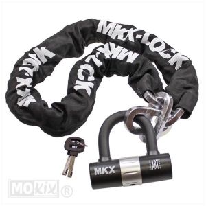 Kettingslot MKX-Lock ART 4 120x1.1cm voor dunne velgen
