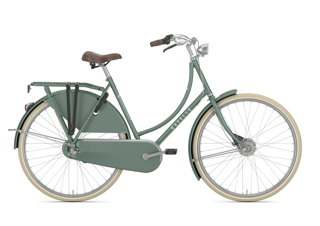 Gazelle Classic Moss Green Matt Dames VanSeggeren