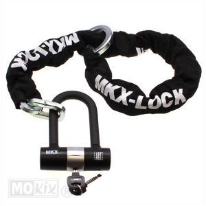 Kettingslot MKX-Lock ART 4 lang U-Lock 120cm 