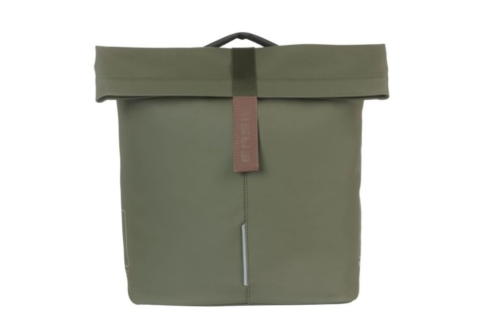 Rugzak dubbele fietstas sepia 27 liter