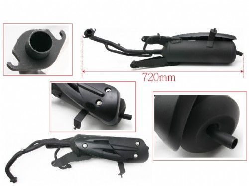 DMP uitlaat Sym Orbit 2 Peugeot Speedfight 4 voor Sym Orbit 2