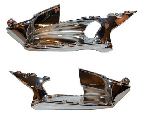 DMP Onderspoiler Set Chroom Gilera Runner voor Gilera Runner