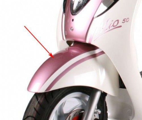 Voorspatbord Sym Mio Roze voor SYM MIO 50