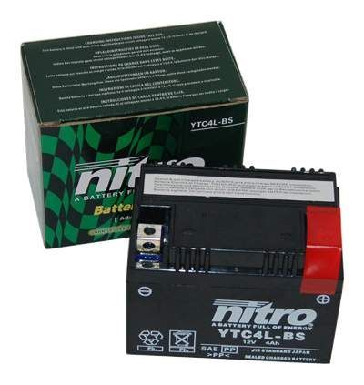 Nitro Boost 12V 4AH Gel accu? Geschikt voor scooter en bromfiets!